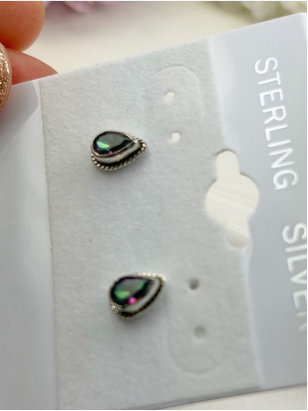 Sterling Silver 925 Mystic Topaz Kambaba Jasper Jewelry Set Lot New - Picture 6 of 11